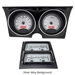 1968 Chevy Camaro VHX Instruments with Console gauges - DSV-VHX68CCAC