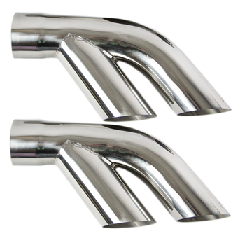 1976-1981 Trans Am Performance Exhaust 2.5" to Dual 2.25" Stainless Split Tips  
