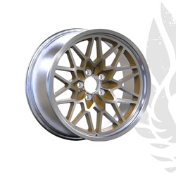 Gold Snowflake Wheels Pontiac Trans Am Firebird 15"-17"-19" - Single Wheel 