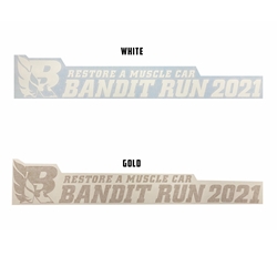 2021 Bandit Run Decals 