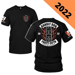 2022 Bandit Run T-Shirt Forty-Fifth Edition 