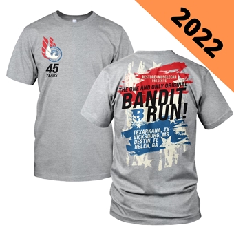 2022 Bandit Run T-Shirt  'Red White & Blue' Edition 