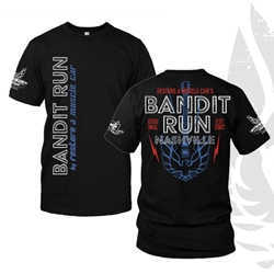 2023 Bandit Run T-Shirt "RockNRollBird" Edition - Black 