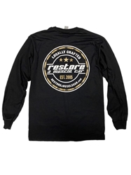 NEW RESTORE A MUSCLE CAR BLACK LONG SLEEVE 