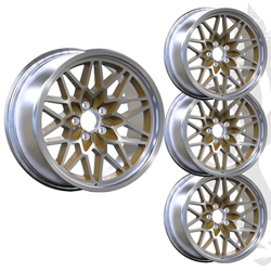New - 19x9.5 Gold Snowflake Wheels Pontiac Trans Am Firebird  