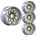 New - 19x9.5 Gold Snowflake Wheels Pontiac Trans Am Firebird  - 19x9.5 Gold Snowflake Wheels