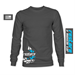 New Design Restore a Muscle Car Long Sleeve Shirt - Blue/White Logo - New Design Restore a Muscle Car Long Sleeve Shirt - Blue/White Logo