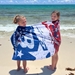 New Patriotic Bandit Run Extra Large Beach Towels - BanditRunBeachTowelPatriotic