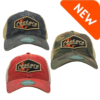 New Release Restore Patch Premium Old Favorite Trucker Hat 
