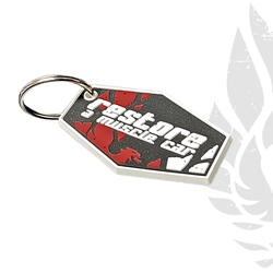 New Restore a Muscle Car 3D Rubber Keychain 