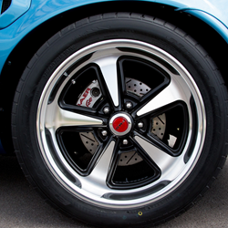 Pontiac Rally II Cast Wheels Full Set Plus Caps 
