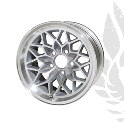Silver Snowflake Wheels Pontiac Trans Am Firebird 15"-17"-19" - Single Wheel  